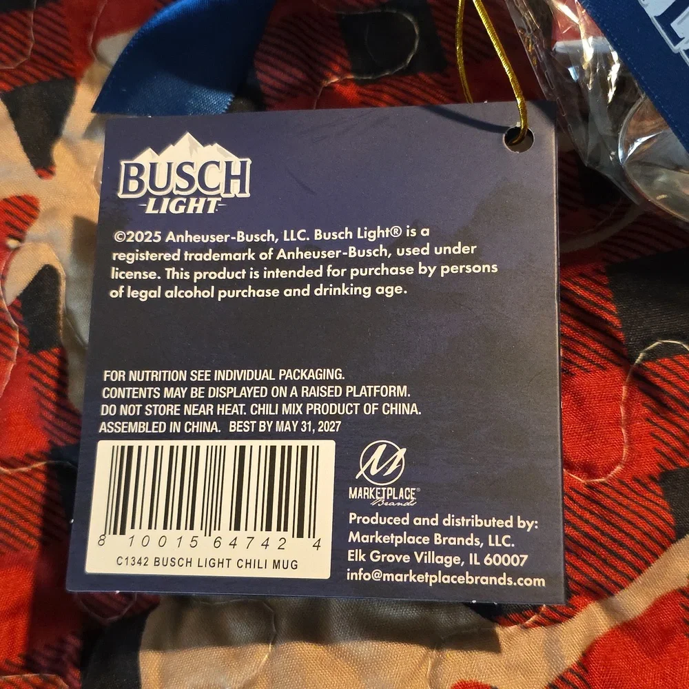 Branded Blue Camp Mug Gift Set